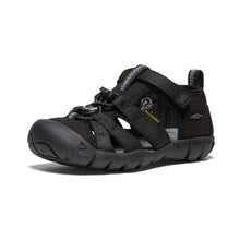Load image into Gallery viewer, Keen Boys Toddler/Kids Seacamp II CNX - Black/Grey