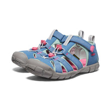 Load image into Gallery viewer, Keen Girls Toddler/Kids Seacamp II CNX - Coronet Blue/Hot Pink