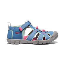 Load image into Gallery viewer, Keen Girls Toddler/Kids Seacamp II CNX - Coronet Blue/Hot Pink