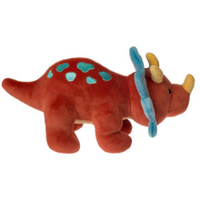 Load image into Gallery viewer, Mary Meyer 10" Smootheez Triceratops Dino - Red