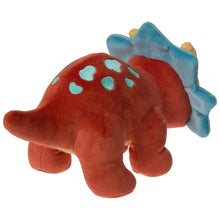 Load image into Gallery viewer, Mary Meyer 10" Smootheez Triceratops Dino - Red