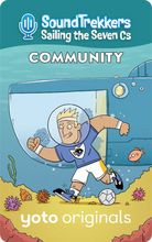 Load image into Gallery viewer, Yoto Player Card - SoundTrekkers: Sailing the Seven Cs