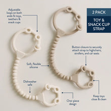 Load image into Gallery viewer, Itzy Ritzy Itzy Strap Pack™ - Toy and Snack Cup Strap