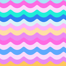 Load image into Gallery viewer, Honeysuckle Girls UPF 50+ Summer Dress - Hue-nami