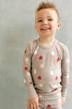 Load image into Gallery viewer, Coccoli Long Sleeve Modal Pajama Set - Sugar Cookies On Moonlight