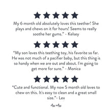 Load image into Gallery viewer, Itzy Ritzy Teensy Teether™ - Soothing Silicone Teether