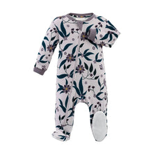 Load image into Gallery viewer, ZippyJamz Wild at Heart Footed Sleeper