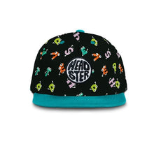 Load image into Gallery viewer, Headster Kids Alphabet Fiesta Snapback-Black