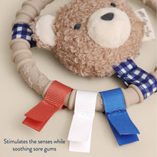 Load image into Gallery viewer, Itzy Ritzy Itzy Ring Pal™ - Teething Ring with Plush Character