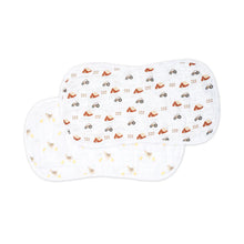 Load image into Gallery viewer, Lulujo Muslin Burp Cloths - 2pk