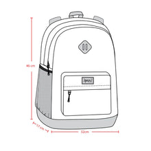 Load image into Gallery viewer, deux par deux Kids Backpack Printed Blue Leopard