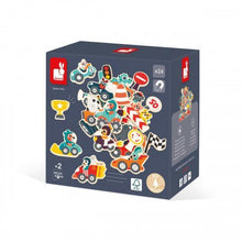 Load image into Gallery viewer, Janod Car Magnets 24 Pieces