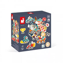 Load image into Gallery viewer, Janod Car Magnets 24 Pieces