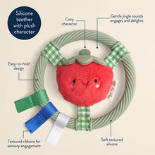 Load image into Gallery viewer, Itzy Ritzy Itzy Ring Pal™ - Teething Ring with Plush Character