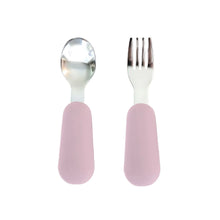 Load image into Gallery viewer, Baby Bliss Toddler Fork & Spoon Set
