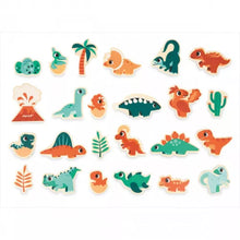 Load image into Gallery viewer, Janod Dino Magnets 24 Pieces