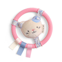Load image into Gallery viewer, Itzy Ritzy Itzy Ring Pal™ - Teething Ring with Plush Character
