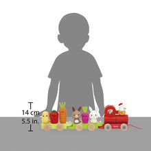 Load image into Gallery viewer, Janod Farm Pull-Along Train