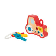 Load image into Gallery viewer, Janod Tractor Key Ring-The Farm