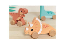 Load image into Gallery viewer, Janod Push-Along Dinos