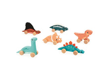 Load image into Gallery viewer, Janod Push-Along Dinos