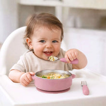 Load image into Gallery viewer, Baby Bliss Stainless Stainless Steel Bowl & Utensils