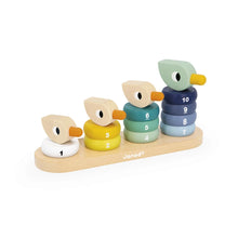 Load image into Gallery viewer, Janod Zigolos Wooden Ducks Stacker
