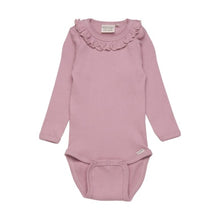Load image into Gallery viewer, Minymo Baby Girls Ribbed Body Suit
