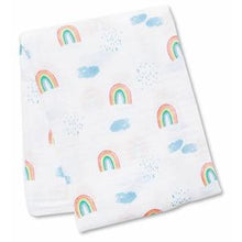 Load image into Gallery viewer, Lulujo Cotton Muslin Swaddle Blanket