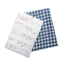 Load image into Gallery viewer, Lulujo Cotton Swaddles - 2 PK