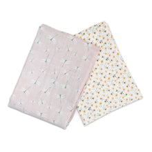 Load image into Gallery viewer, Lulujo Cotton Swaddles - 2 PK