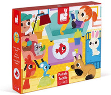 Load image into Gallery viewer, Janod Pets Giant Tactile Puzzle