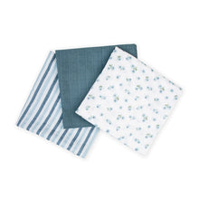 Load image into Gallery viewer, Lulujo Cotton Muslin Receiving Blanket - 3 Pack