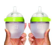 Load image into Gallery viewer, Comotomo Silicone Baby Bottle 2 Pack (5oz/150ml)