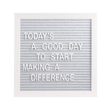 Load image into Gallery viewer, Pearhead Letterboard Set - White and Grey