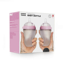 Load image into Gallery viewer, Comotomo Silicone Baby Bottle 2 Pack (8oz/250ml)