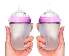 Load image into Gallery viewer, Comotomo Silicone Baby Bottle 2 Pack (8oz/250ml)