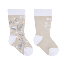Load image into Gallery viewer, Kombi Adorable Twin Pack Infant Socks