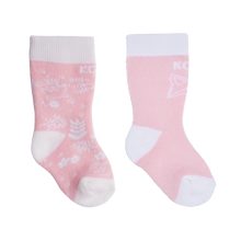 Load image into Gallery viewer, Kombi Adorable Twin Pack Infant Socks