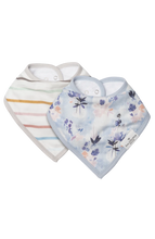 Load image into Gallery viewer, Loulou Lollipop Muslin Bandana Bib Set