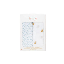 Load image into Gallery viewer, Lulujo Cotton Swaddles - 2 PK