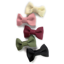 Load image into Gallery viewer, Baby Wisp Charlotte Bow Clips 5PK