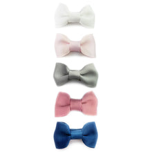 Load image into Gallery viewer, Baby Wisp Charlotte Bow Clips 5PK