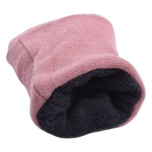 L&P Apparel Cotton Mitts Lined in Sherpa