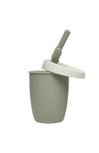 Load image into Gallery viewer, Loulou Lollipop Born to be Wild Kids Cup with Straw