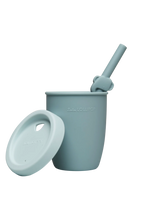 Load image into Gallery viewer, Loulou Lollipop Born to be Wild Kids Cup with Straw