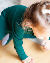 Load image into Gallery viewer, ZippyJamz Forest Calm Footed Zipper Sleeper