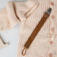 Load image into Gallery viewer, MiniKoioi Genuine Leather Pacifier Klip