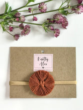 Load image into Gallery viewer, Knotty Alex Macrame Headband - Poppy
