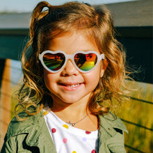 Load image into Gallery viewer, Babiators Original Heart Sunglasses - Rainbow Bright